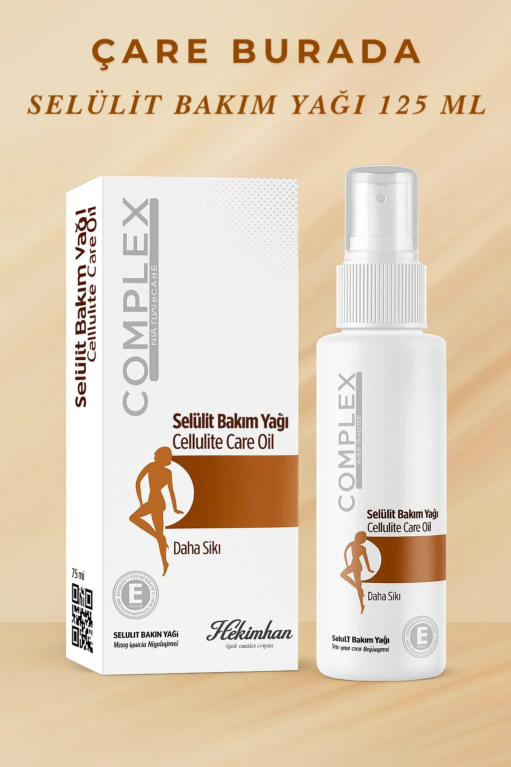 Selülit Bakım Yağı 125 ml