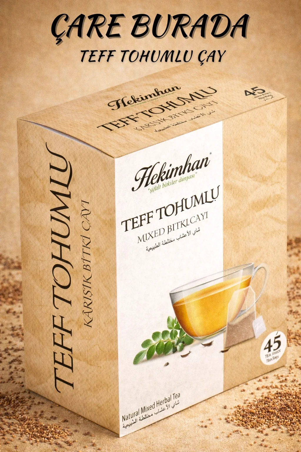 Teff Tohumlu Çay 45 Li