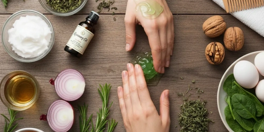 Saç Dökülmesi İçin Doğal Yöntemler Nelerdir?