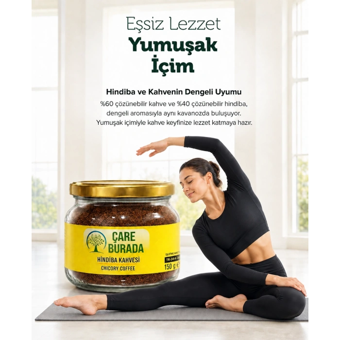 2 Adet Hindiba Kahvesi 2x 150 gr