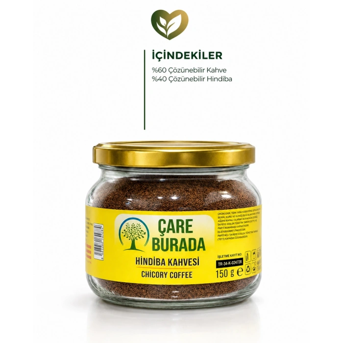 2 Adet Hindiba Kahvesi 2x 150 gr