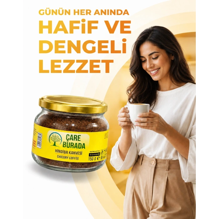 3 Adet Hindiba Kahvesi 3x 150 gr