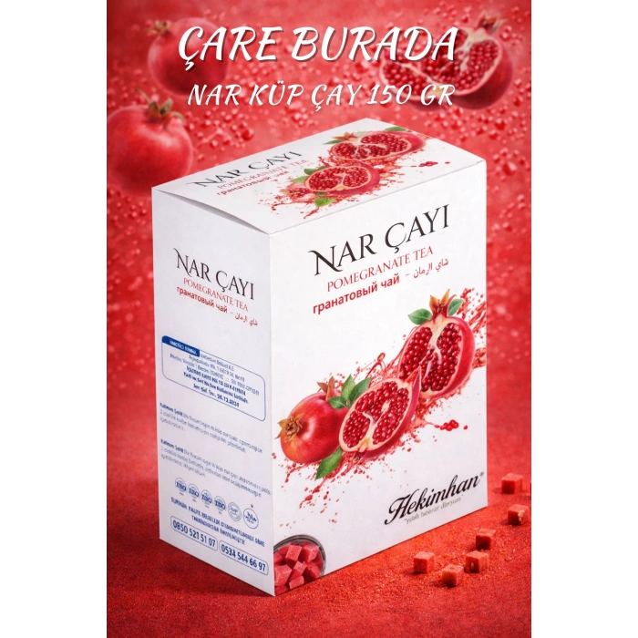 Hekimhan - 3 Kutu Nar Çayı (Küp Şeker Şeklinde)