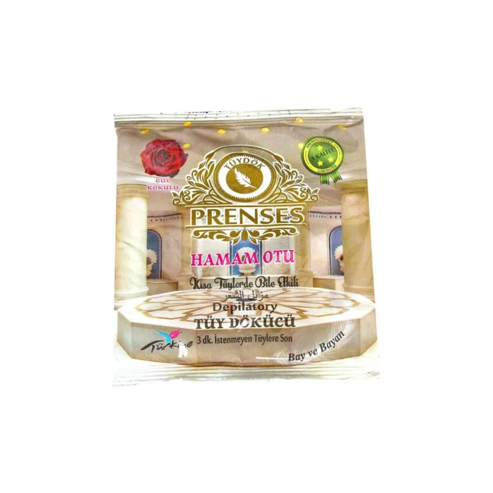 Gül Kokulu Tüy Dökücü Hamam Otu Tozu 150gr X 10 Adet