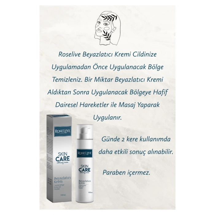 Cilt Beyazlatıcı Krem 100 ml