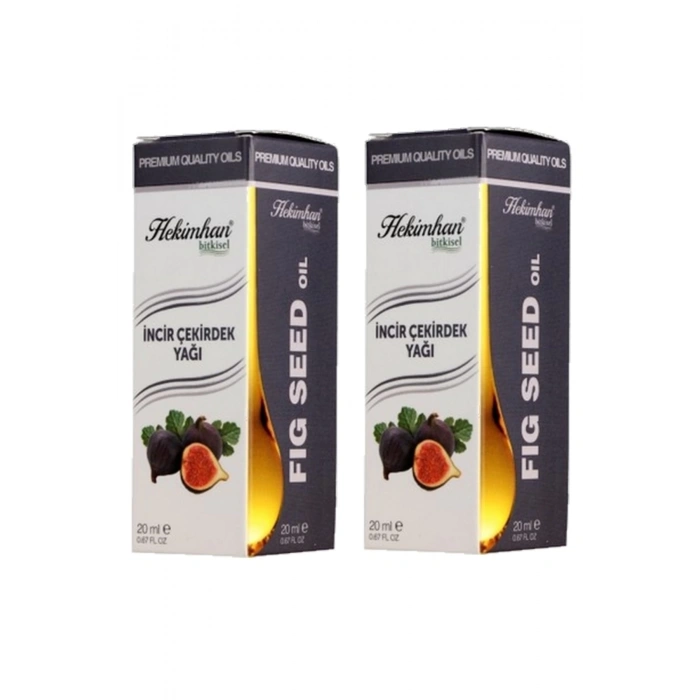 Hekimhan Incir Çekirdeği Yağı 20 Ml 2 Adet