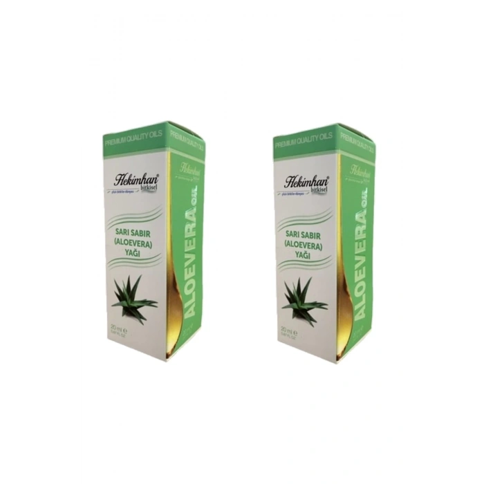 Aloevera Sarı Sabır Yağı 20 ml 2 Adet
