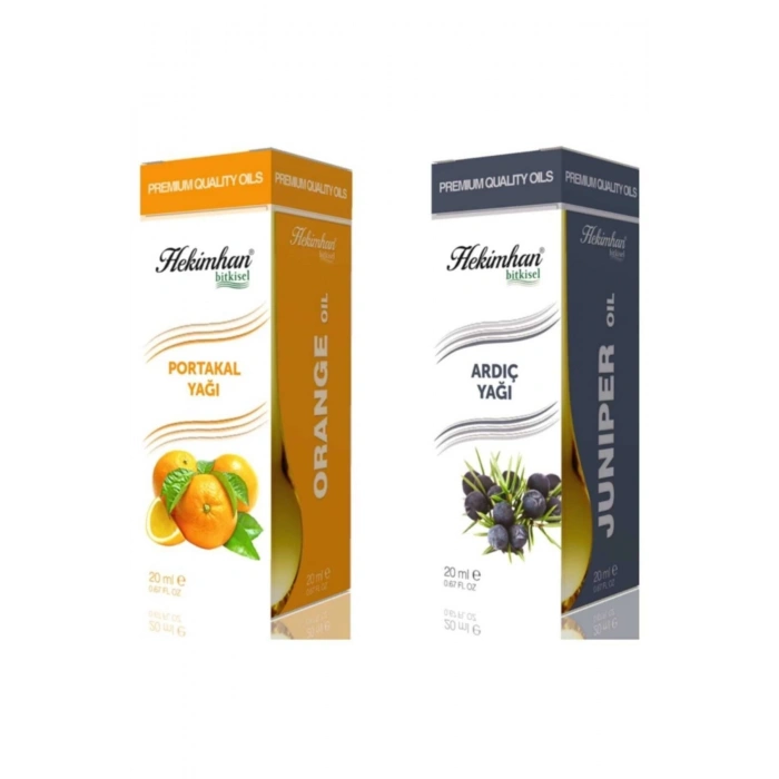 Portakal Yağı 20 ml Ve Ardıç Yağı 20 ml