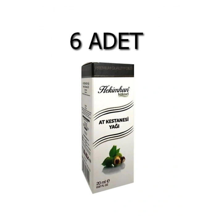 At Kestanesi Yağı 20 Ml 6 Adet