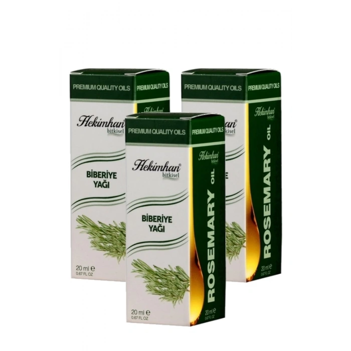 Biberiye Yağı 20 Ml 3 Adet