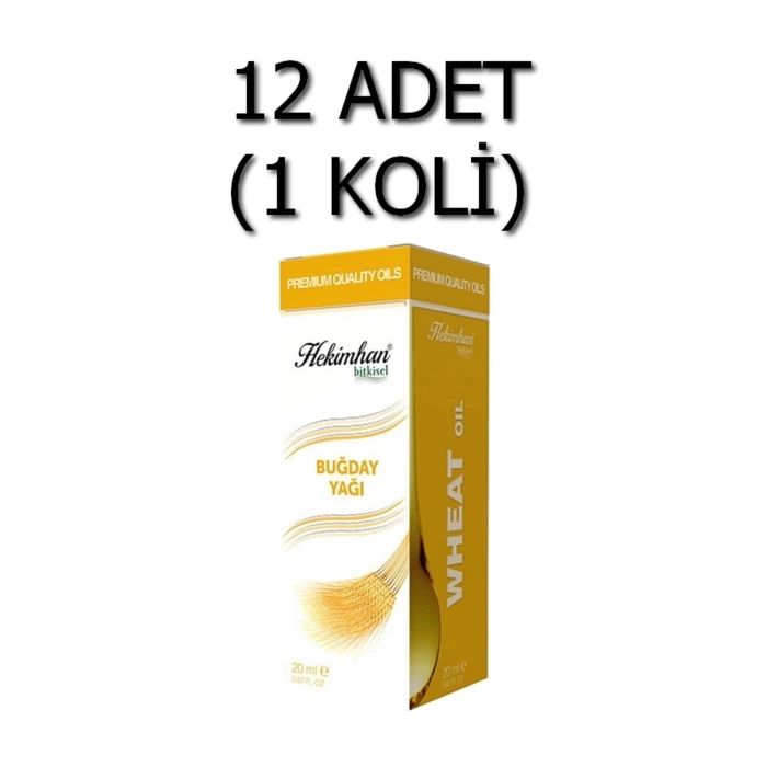 Buğday Yağı 20 Ml 12 Adet (1 Koli)