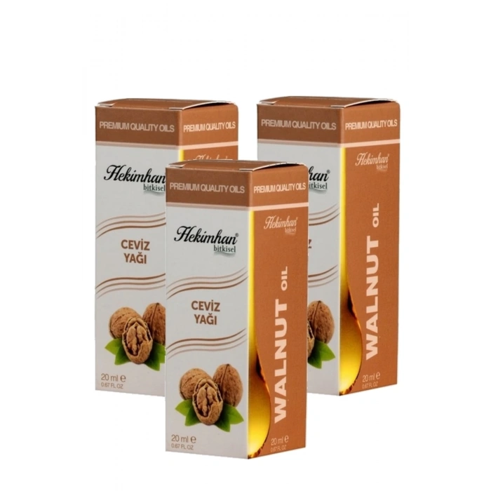 Ceviz Yağı 20 ml 3 Adet