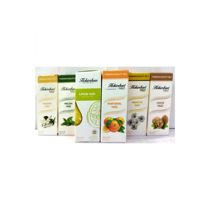 Portakal Yağı - Limon Yağı - Ceviz Yağı - Yasemin Yağı - Papatya Yağı- Melisa Yağı -