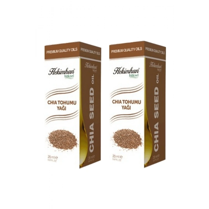 Chia Tohumu Yağı 20 Ml 2 Adet