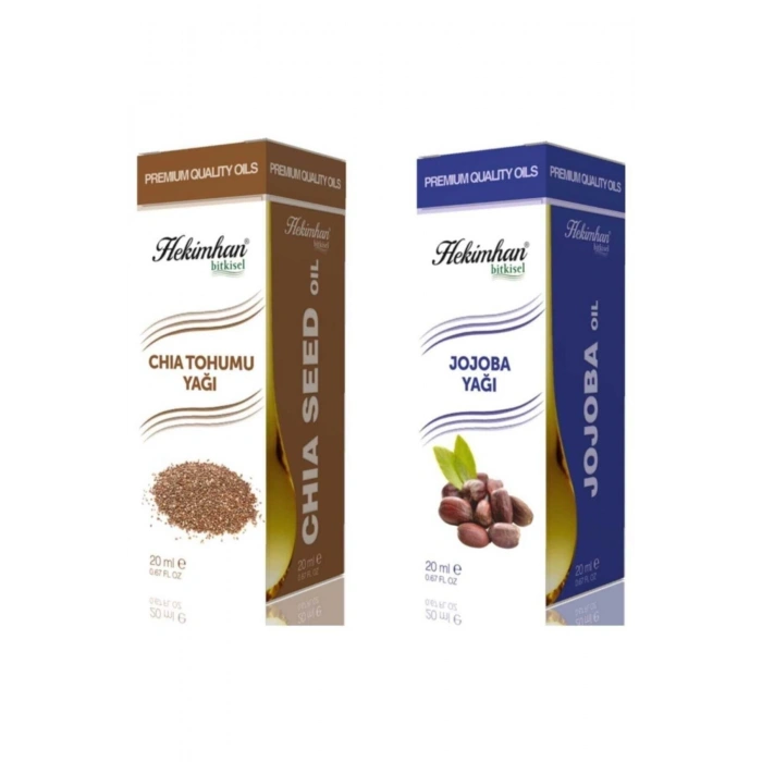 Chıa Tohumu Yağı 20 ml Ve Jojoba Yağı 20 ml Avantaj Paketi