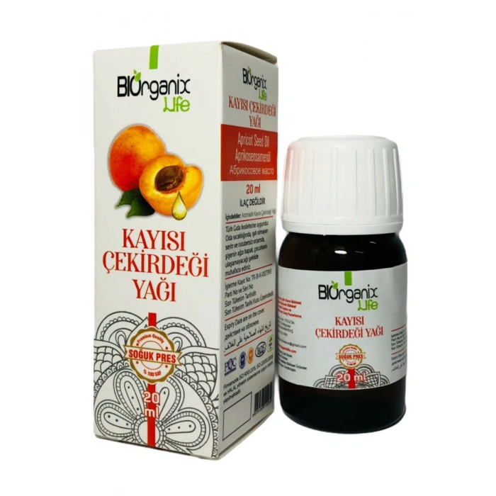 6 Adet Kayısı Çekirdeği Yağı 20 ml