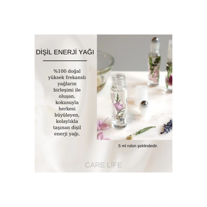 Dişil Enerji Yağı Lavanta Yağı Yasemin Yağı Yılang Yılang Yağı 5 Ml