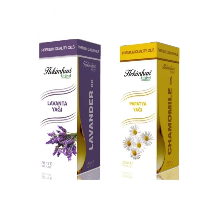 Lavanta Yağı 20 Ml Ve Papatya Yağı 20 Ml Avantaj Paketi