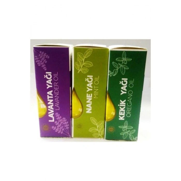 Kekik Ağı 20 ml - Nane Yağı 20 ml - Lavanta Yağı 20 ml