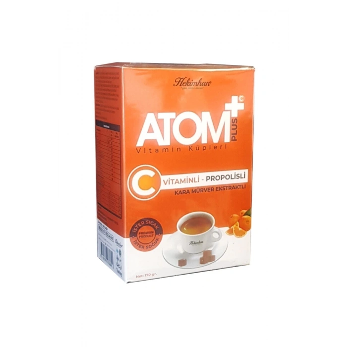 Atom Çayı Atom Plus Vitamin Küpleri C Vitamin + Propolis Atom Küpü
