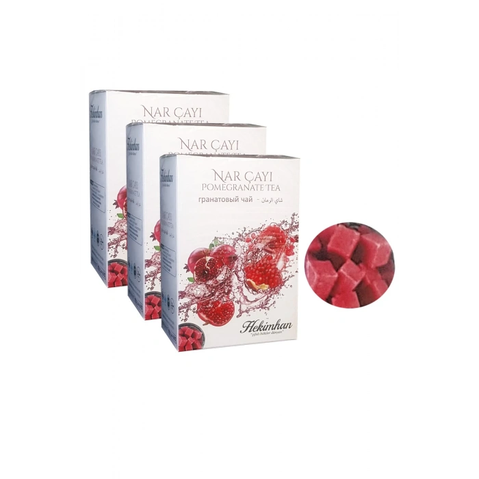 3 Kutu Nar Çayı Küp Şeker Şeklinde Nar Çayı Kış Çayı Nar Küpü