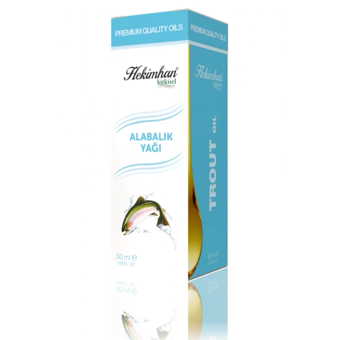 Alabalık Yağı Bitkisel Yağ 50 Ml
