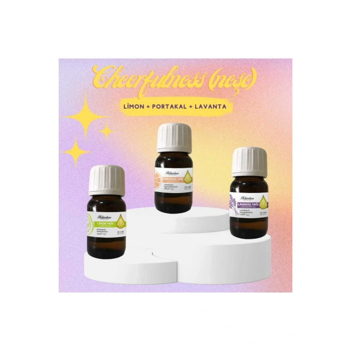 Cheerfulness (Neşe Seti Limon Portakal Lavanta )