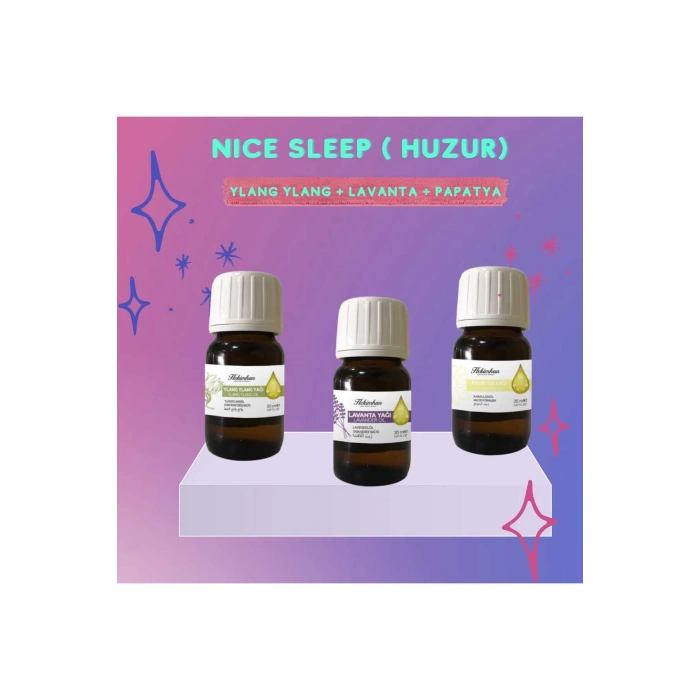Nice Sleep Huzur seti Yılang Yılang, Papatya, Lavanta