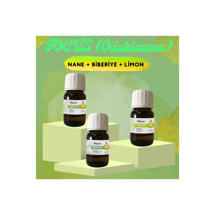 Focus ( Odaklanma Seti Nane Biberiye Limon )