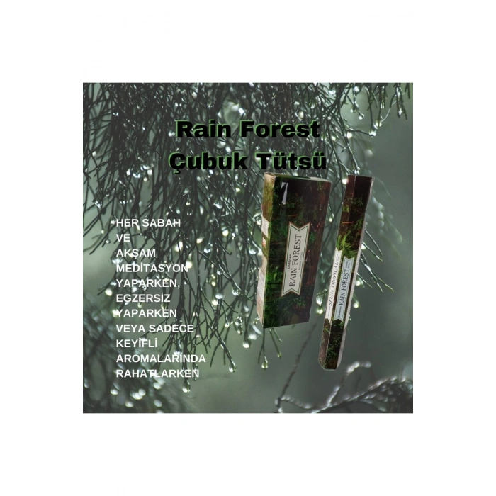 Rain Forest  ( Yağmur Ormanı ) Tütsü 120 Çubuk
