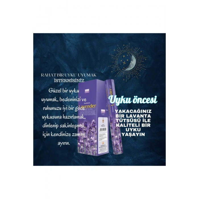 Lavanta Uyku Öncesi Tütsü 20 Çubuk