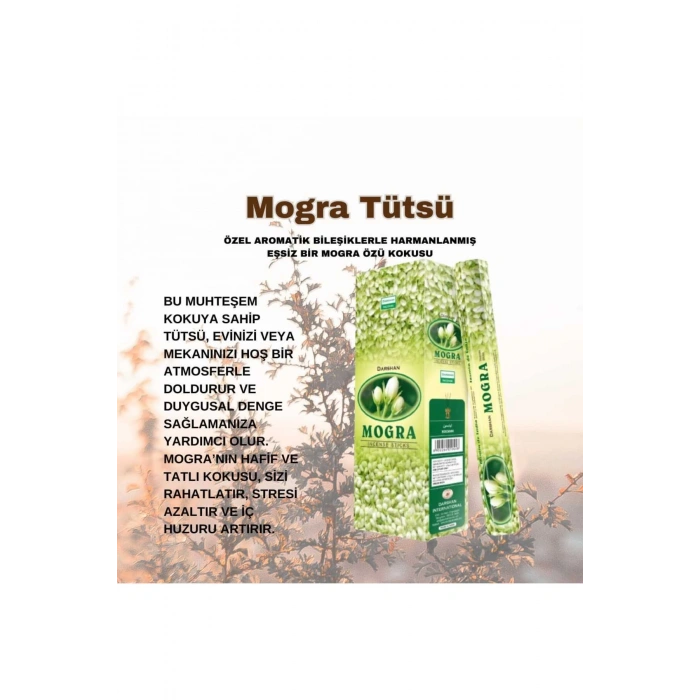 Mogra  ( Denge ) Tütsüsü 20 Çubuk