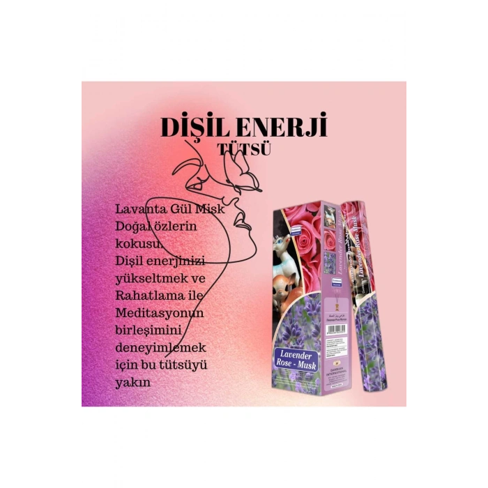 Dişil Enerji Tütsü  20 çubuk