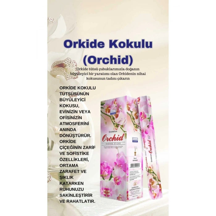 Orkide İç Huzur Tütsü 20 çubuk