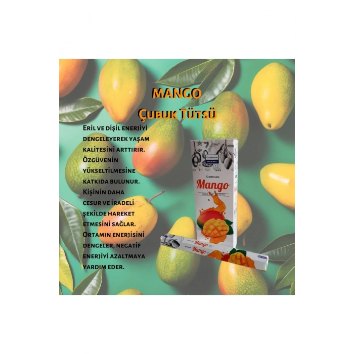 Mango Negatif Enerji Tütsüsü 20 Çubuk