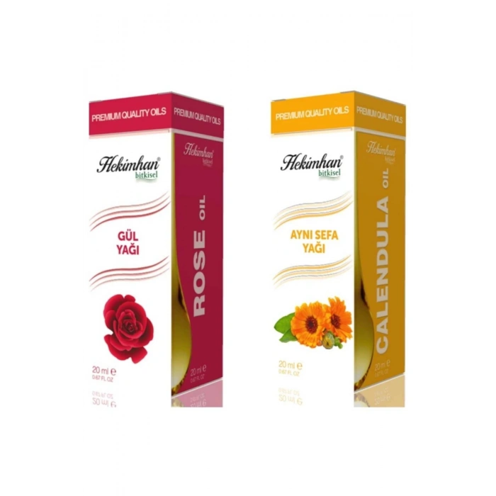 Gül Yağı 20ml Ve Aynı Sefa Yağı 20ml
