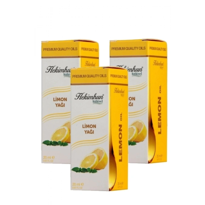 Limon Yağı 20 Ml 3 Adet