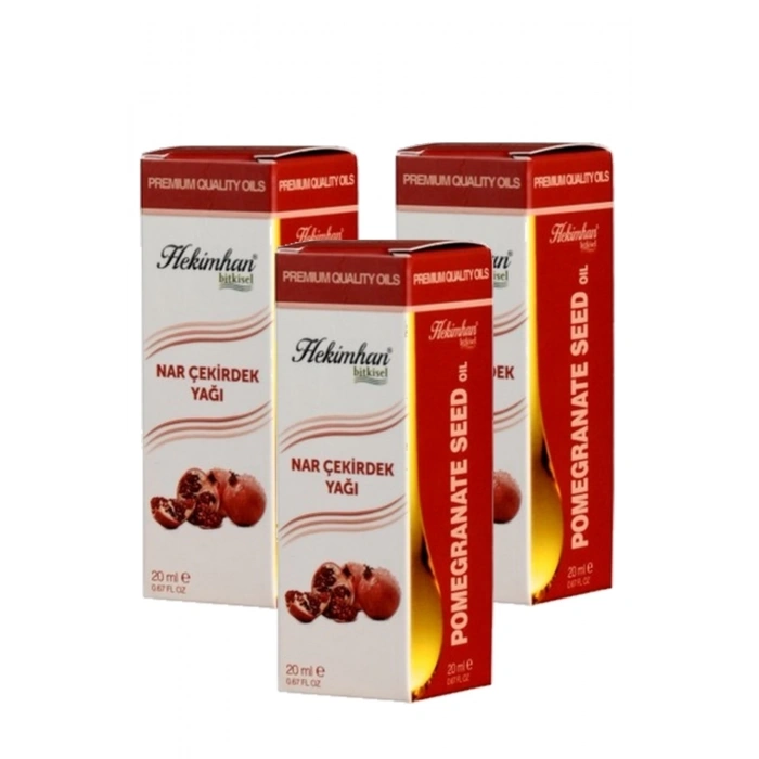 Nar Çekirdeği Yağı 20 ml 3 Adet