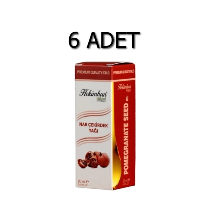 Nar Çekirdeği Yağı 20 Ml 6 Adet