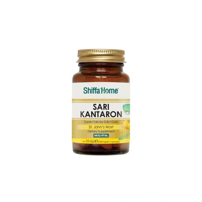 Sarı Kantaron (JOHNS WORT) 560mg 60 Kapsül X 3 Adet