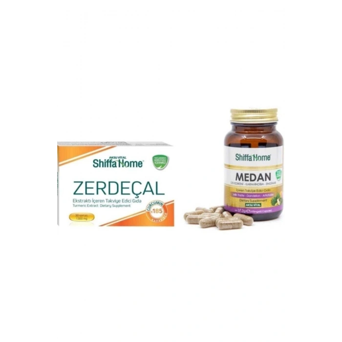 Zerdeçal Softjel Kapsül & Medan Kapsül Enginar Devedikeni Hindiba