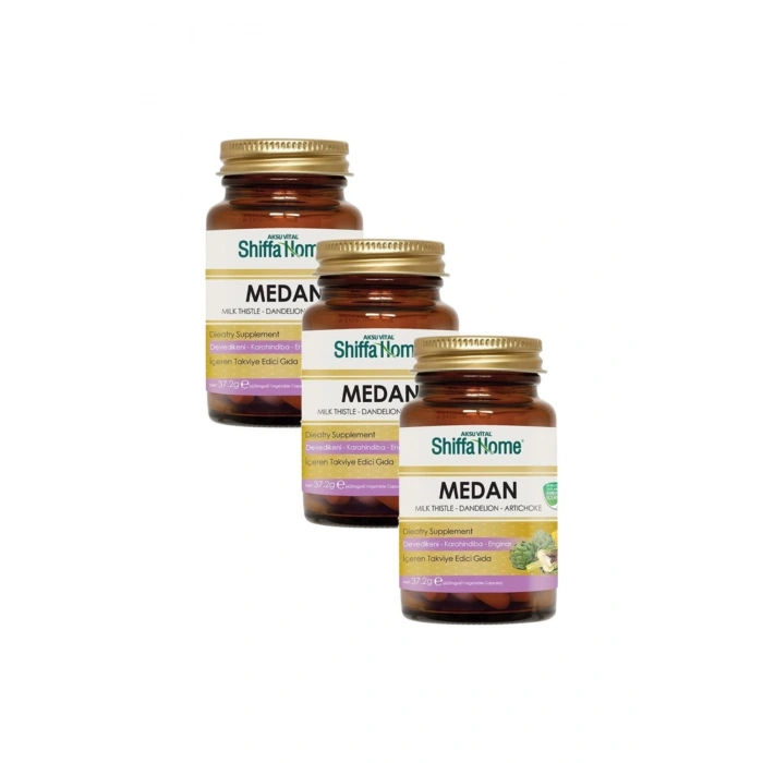Shiffa Home 3 Adet Medan Kapsül 60 Kapsül X 620mg