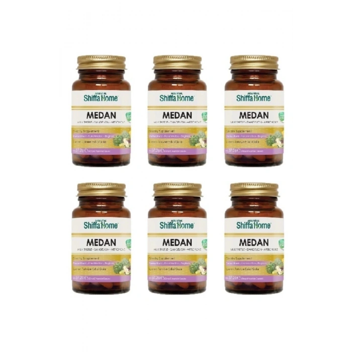 Shiffa Home 6 Adet Medan Kapsül 60 Kapsül X 620mg