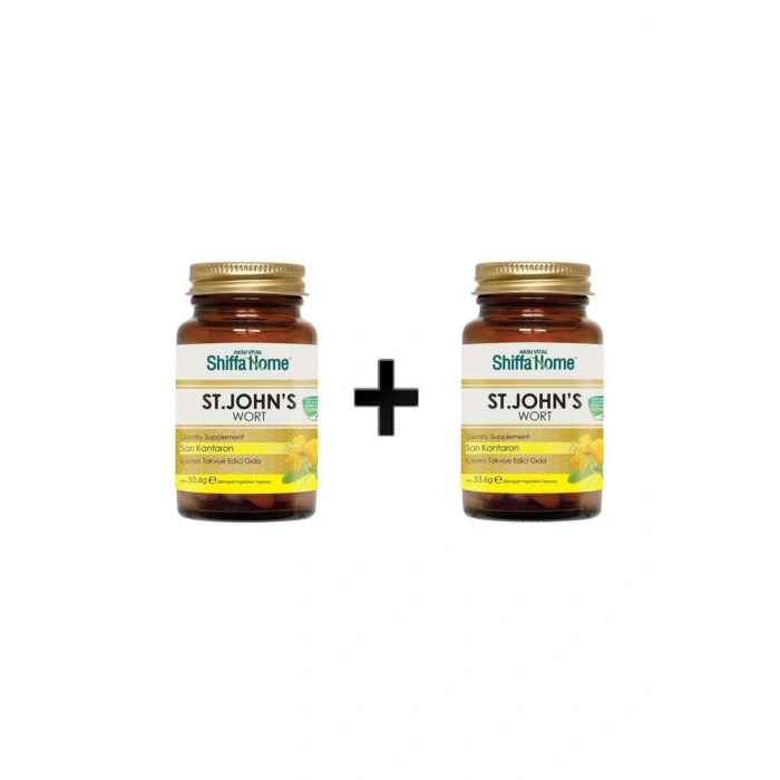 2 Adet Shiffa Home St.johns Wort Sarı Kantaron Kapsül
