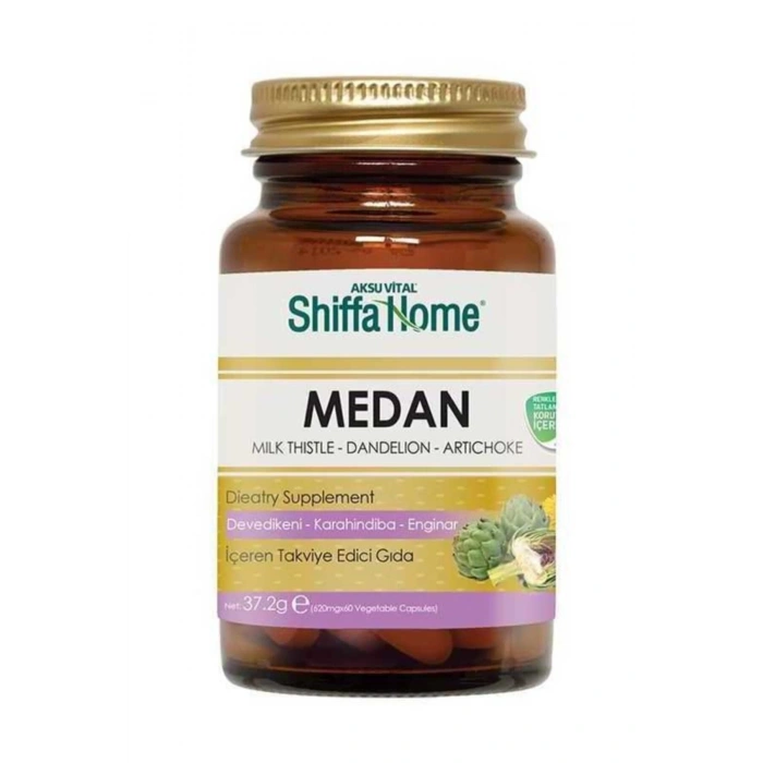 Aksu Vital Medan Deve Dikeni Karahindiba Enginar 620 Mg 60 Kapsül