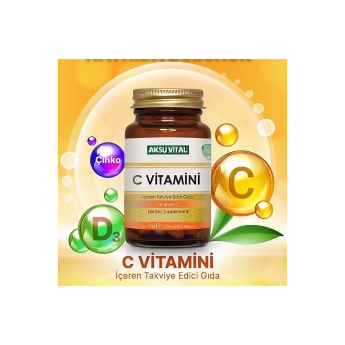 C Vitamini 1250 Mg 60 Tablet