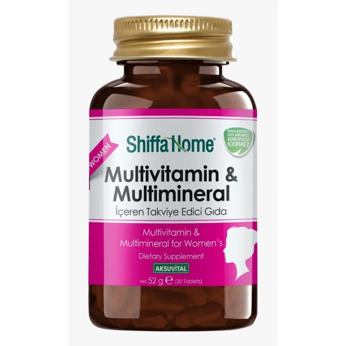 Multivitamin Ve Multimineral - 30 Tablet - Kadın / Women