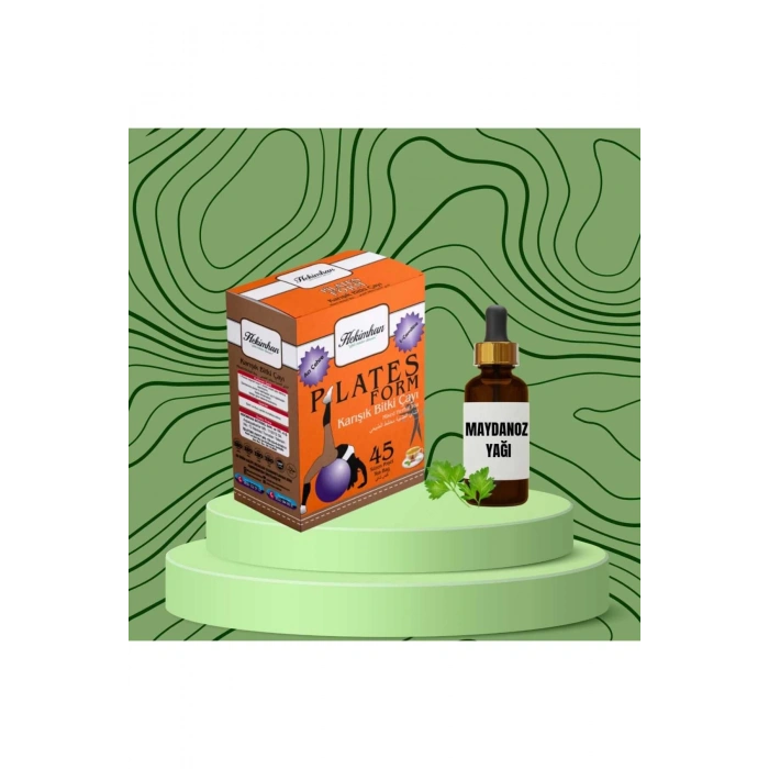 Plates Form Karışık Bitki Çayı 45li ve Maydanoz Yağı 20 ml