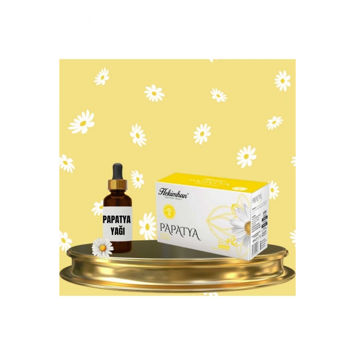 Papatya Çayı 20li ve Papatya Yağı 20ml ( Gaz Sorunları İçin )