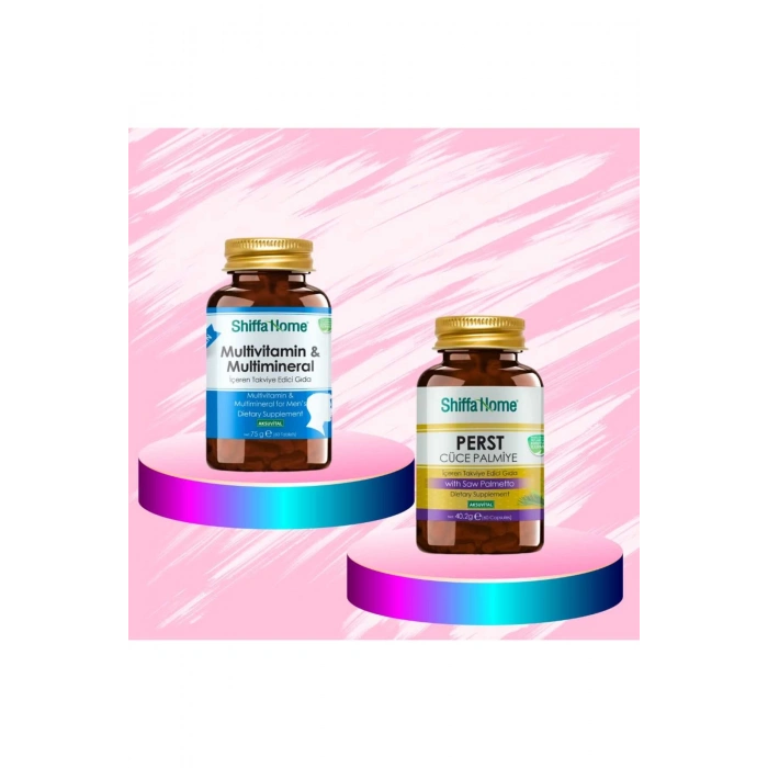 Man Multivitamin & Multimineral 60 kapsül + Perst Cüce Palmiye 60 kapsül (Erkekler İçin )